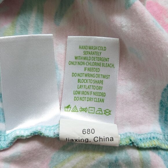 Lilly Pulitzer Ali Out To Sea Tunic T-Shirt Dress Size Small Nautical Theme - Picture 11 of 11